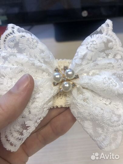 Нарядная повязка для новорожденного