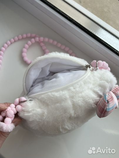 Детская сумка Hello Kitty плюшевая