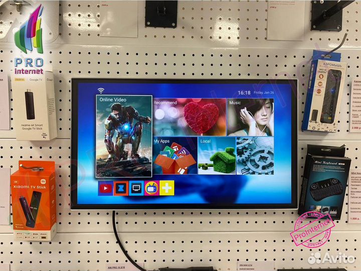 Андроид тв приставки Xiaomi/Realme/X96Max/Hibox