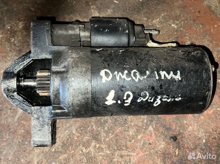 Стартер citroen jumpy 1.9 diesel