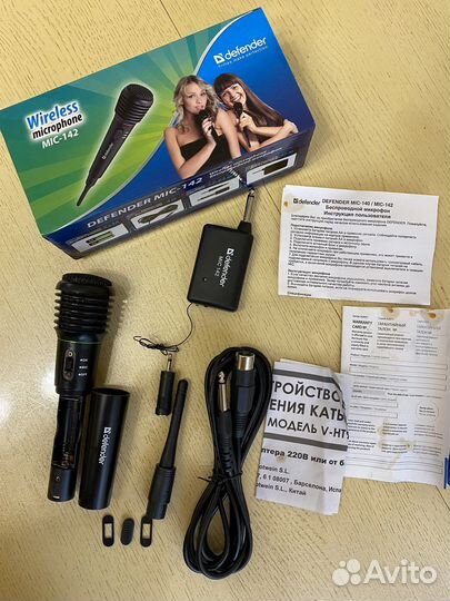 Беспроводной микрофон Defender MIC-142