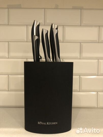 Набор Ножей с подставкой royal kuchen