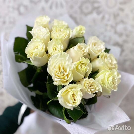 Цветы розы букет