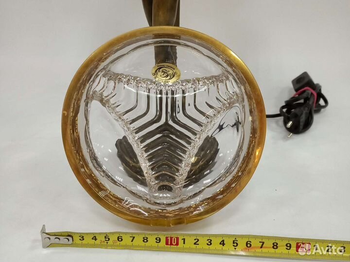 Пепельница, Bohemia, хрусталь