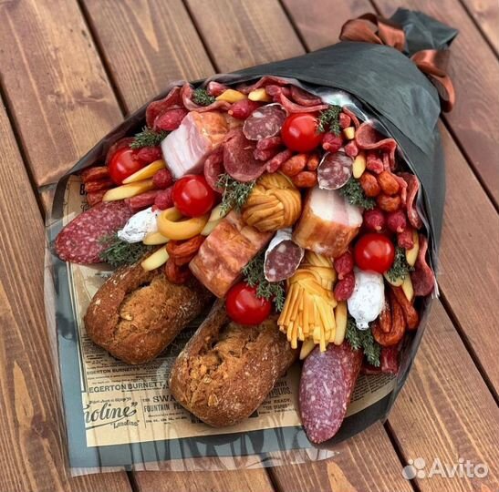 Съедобные букеты/мужской мясной