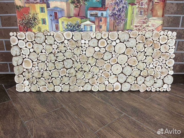 Панно из можжевельника