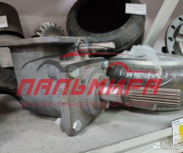 Коробка отбора мощности на газ-3307,53 самосвал