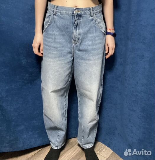 Джинсы бананы Bershka