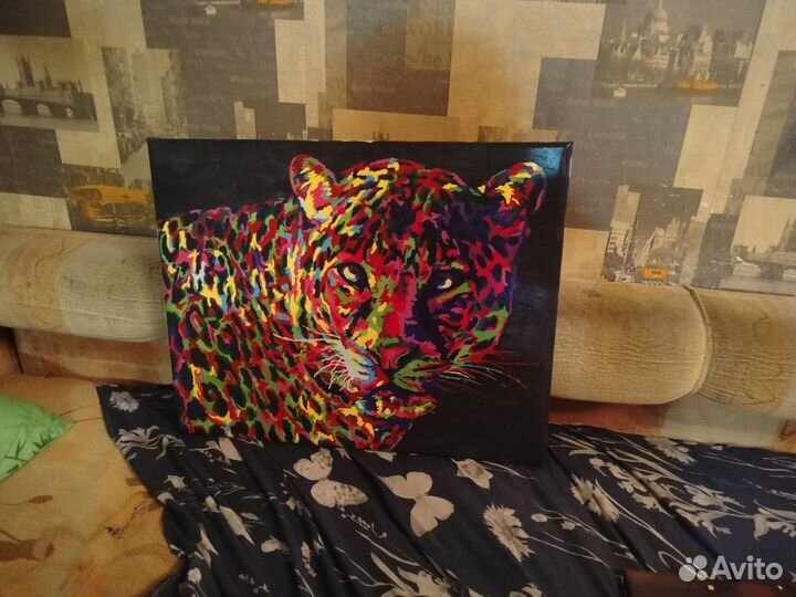 Картина по номерам готовая