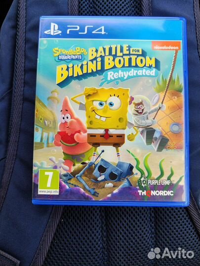 Spongebob Battle For Bikini Bottom PS4, Ps5