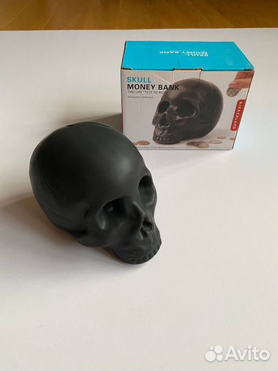 Копилка череп новая