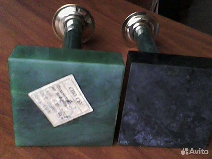 Подсвечники нефрит СССР