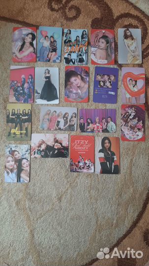 Itzy набор неофицальных карт 18 шт