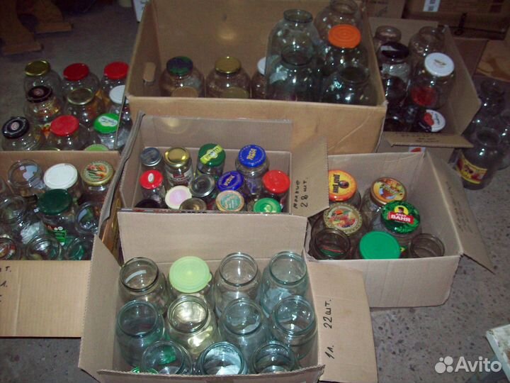 Банки разные (стекло)