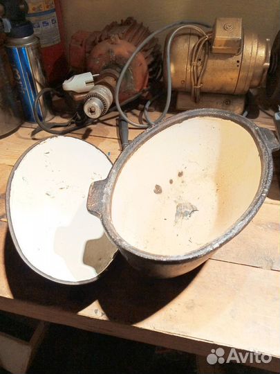 Утятница чугунная СССР