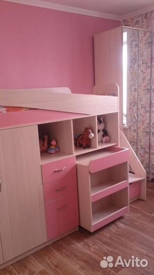 Детская мебель для двух принцесс