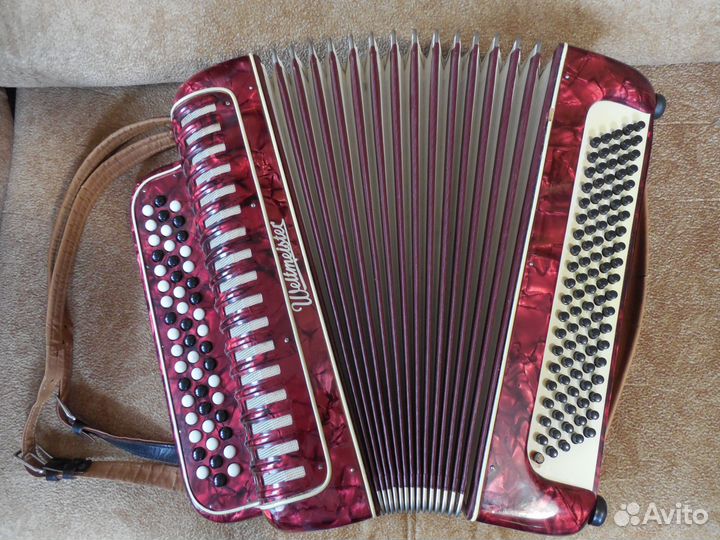 Продам кнопочный аккордеон Weltmeister 3/4