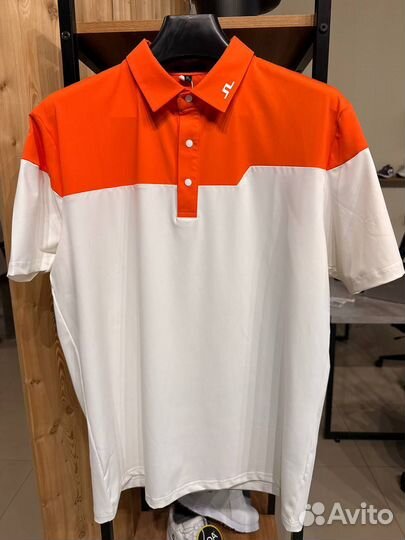 Поло J Lindeberg мужское для гольфа