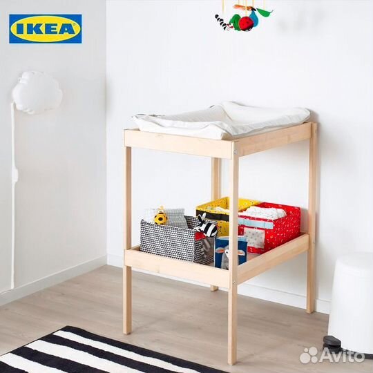 Пеленальный столик IKEA с матрасом