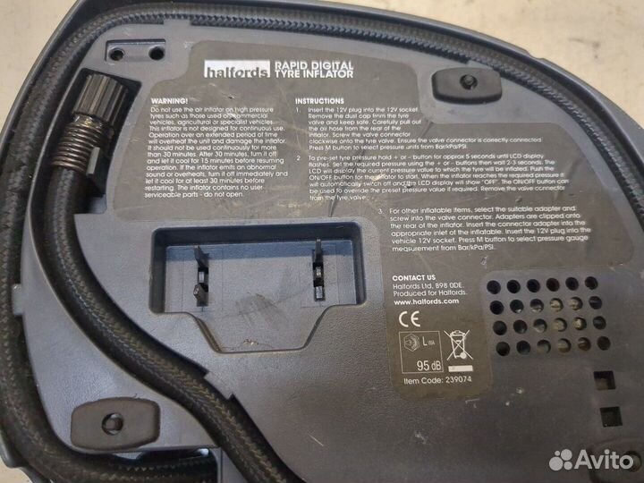 Компрессор подкачки шин Volvo XC90, 2010