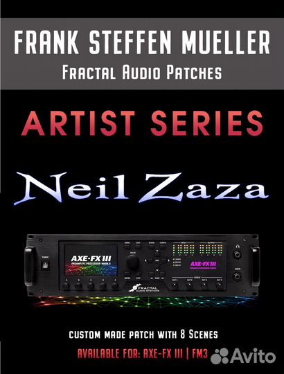 Frank Steffen Mueller (FSM) Fractal audio patches