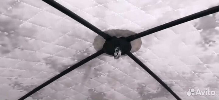 Палатка зимняя 180х180х205 трехслойная