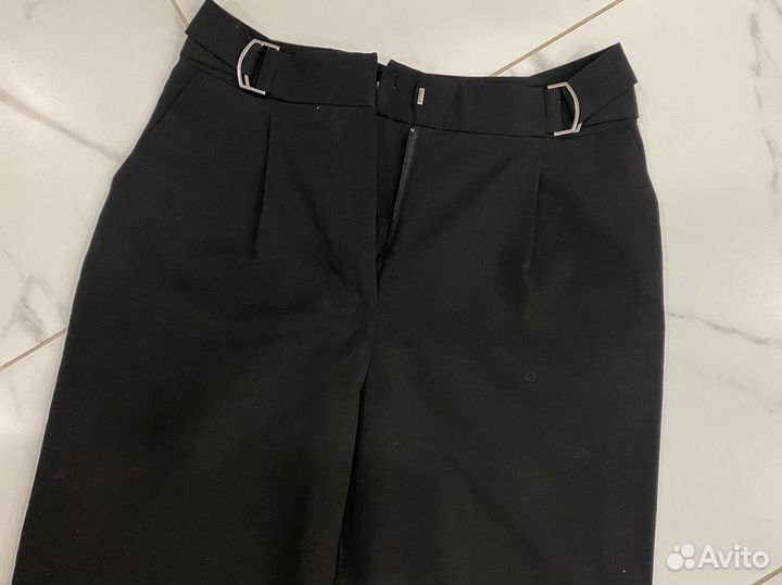 Брюки с высокой посадкой женские