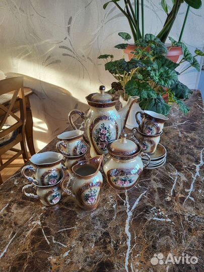 Кофейный сервиз фарфор новый