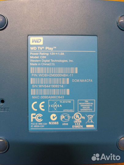 Медиаплеер WD TV Play