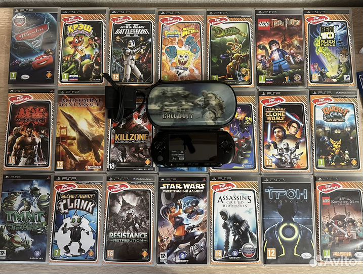 Игровая приставка sony psp-E1004