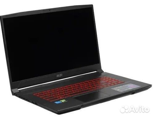 Ноутбук MSI GF76 Katana 11sc 483XRU черный