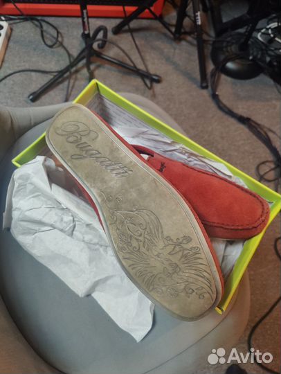 Мокасины мужские bugatti