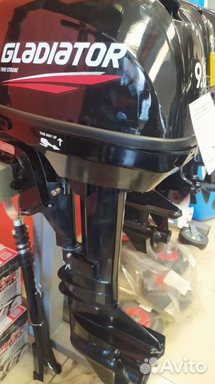 Лодочный мотор Gladiator 9.8 FHS б/у 10 м/ч