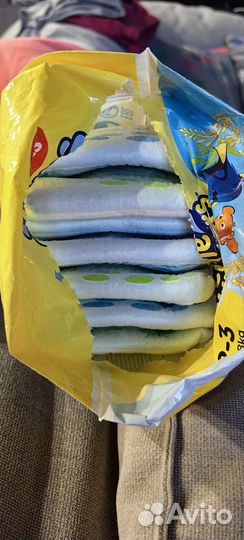 Подгузники для плавания huggies