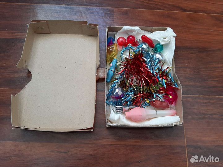 Елочные игрушки СССР набор малютка