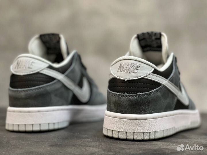 Nike SB Dunk air low 1 тёмно-серые разм. 43