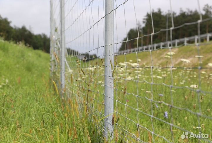Сетка для ограждений, шарнирная 50метров