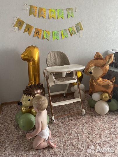 Стульчик для кормления happy baby