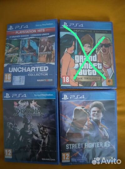 Игры для приставки PS5/PS4