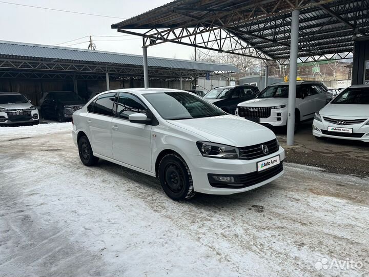 Volkswagen Polo 1.6 AT, 2016, 65 000 км