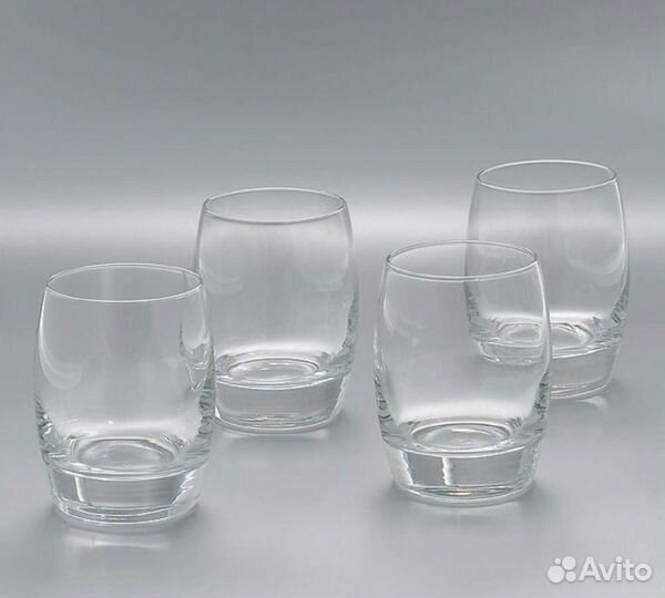 Набор стаканов для виски L'esprit, 360 мл, 4 шт