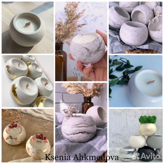 Кашпо для свечей