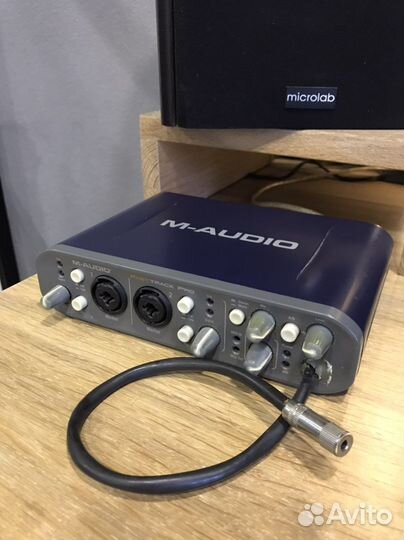 Внешняя звуковая карта m audio fast track pro