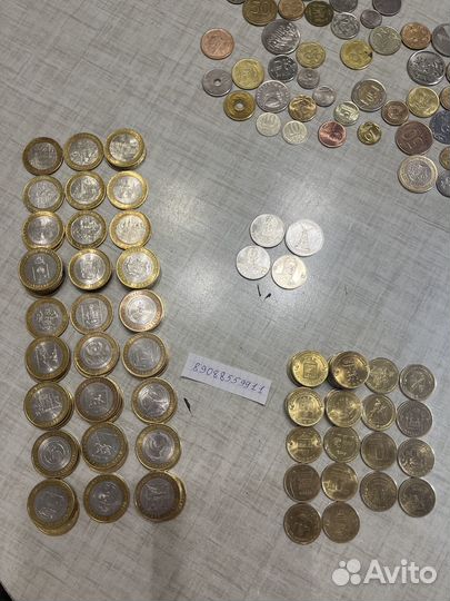 Монеты юбилейные 10рублей