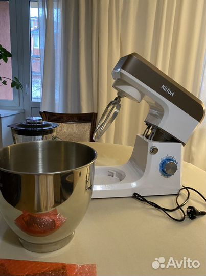 Миксер планетарный kitfort 2 в 1 kt-1339-2