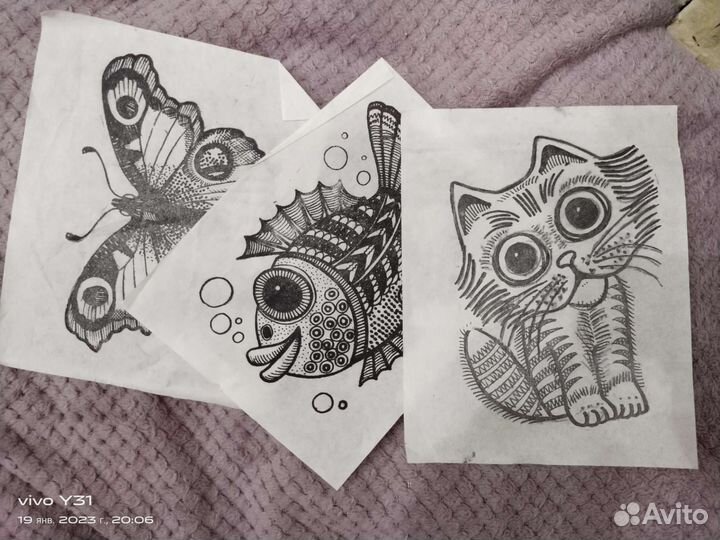 Электроприбор для выжигания по дереву СССР