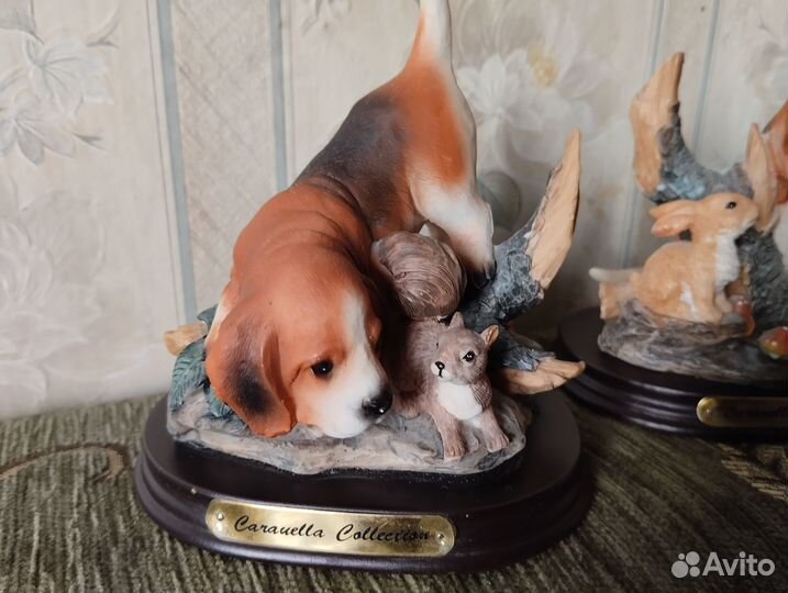 Статуэтки собачки. Полистоун