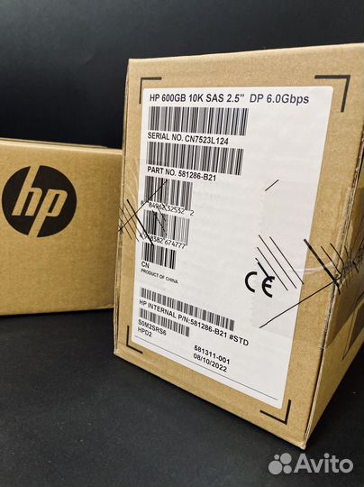 Жесткие диски HP 600 Gb 10K SAS 2.5'' 581286-B21