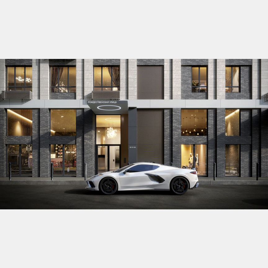 2-к. квартира, 58,2 м², 6/25 эт.