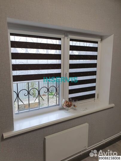 Вертикальные жалюзи с электроприводом